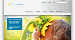 Desktop Screenshot of lumicera.com